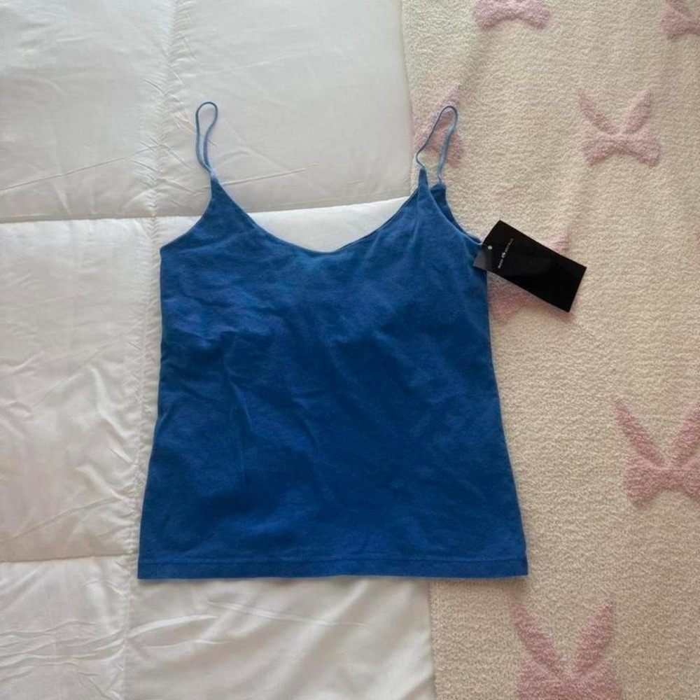 electric blue brandy Melville tank‎ top new with tags